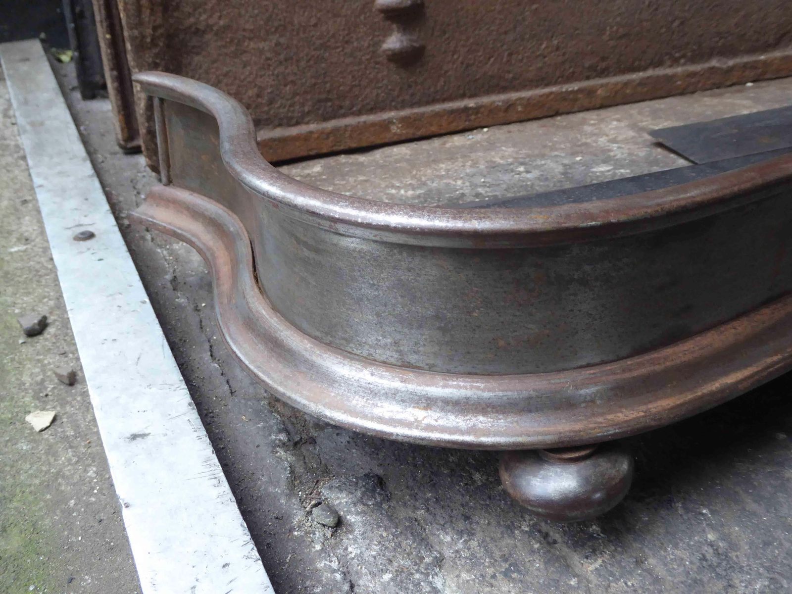 19th Century Victorian Period Fireplace Fender Or Fire Fender photo Home Fixtures
