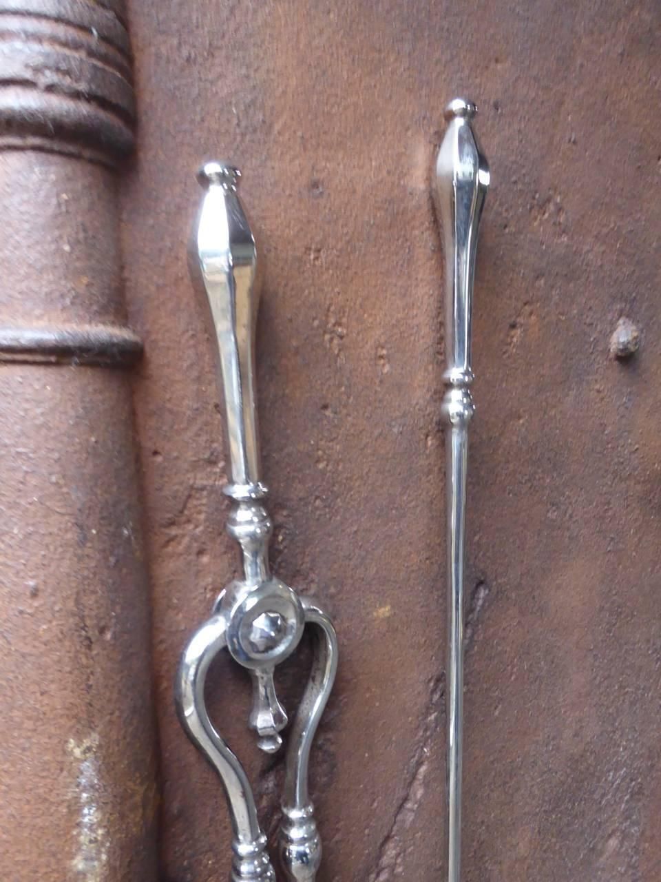 19th Century English Victorian Fireplace Tools Or Fire Tools photo buy