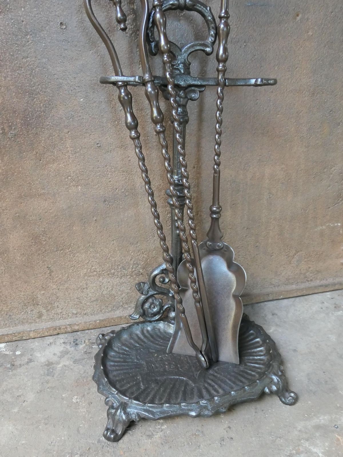 photo furniture English Victorian Fireplace Tools Or Companion Set, 19th Century