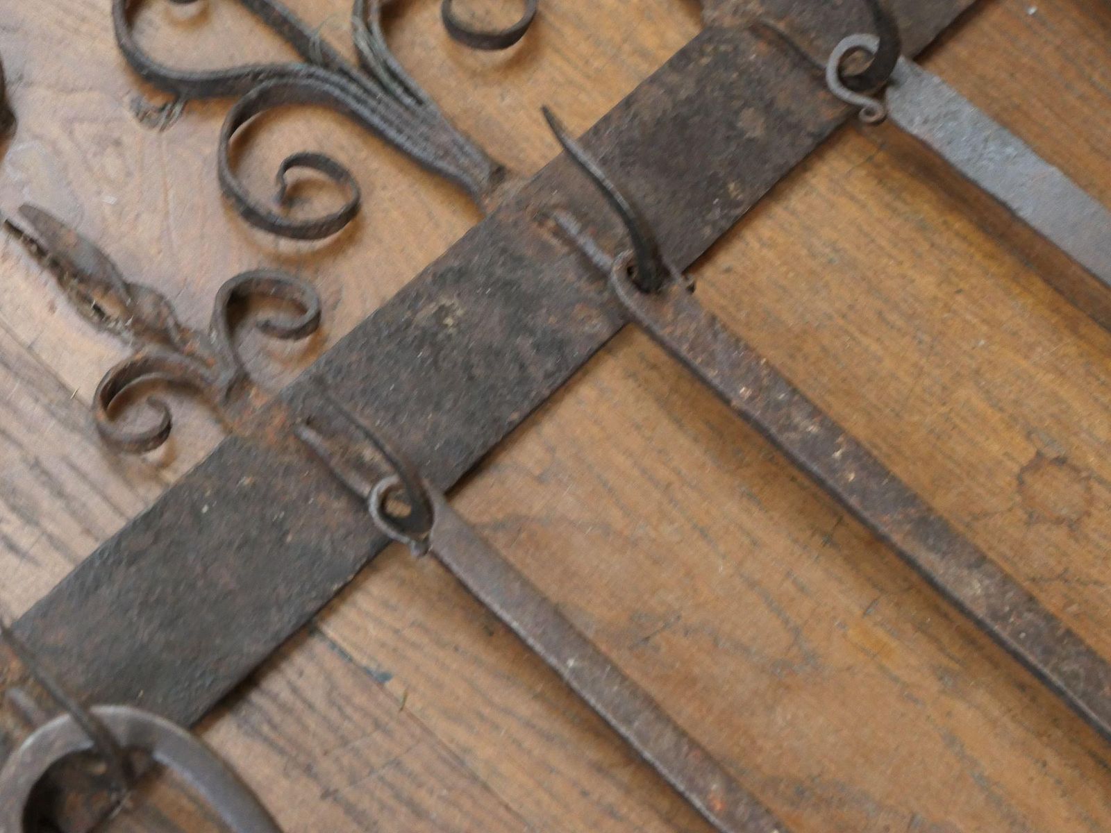 Dutch Fireplace Tools Or Fire Tools, Early 19th Century photo 422.0