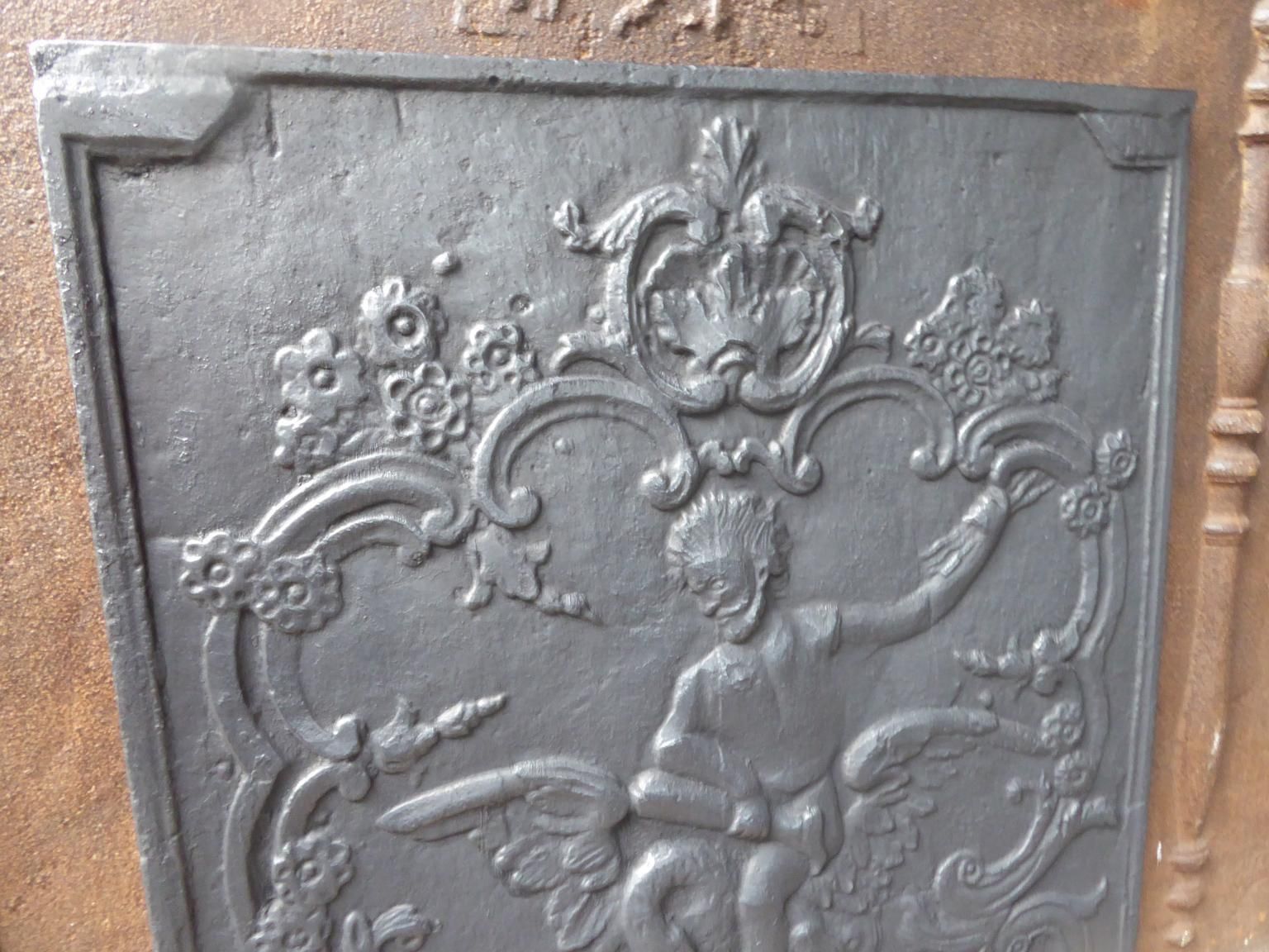 18th Century French 'Zeus And Leda' Fireback / Backsplash photo buy