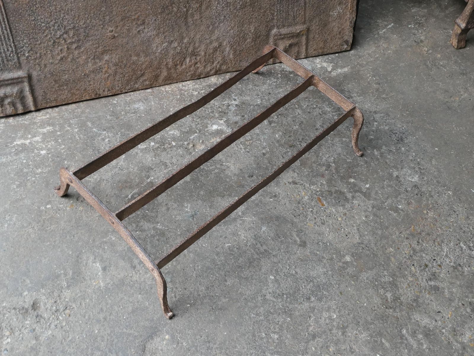 Large French 17th Century Louis XIV Trivet photo vintage