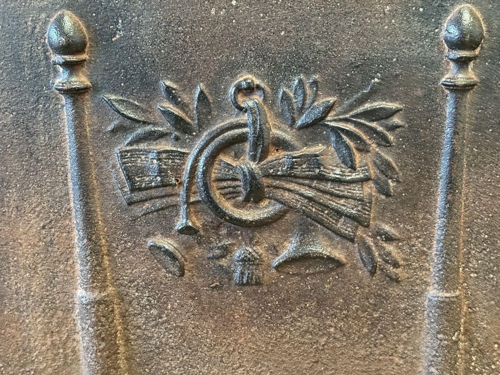 French Neoclassical Period Fireback / Backsplash, 18th   19th C. photo buy