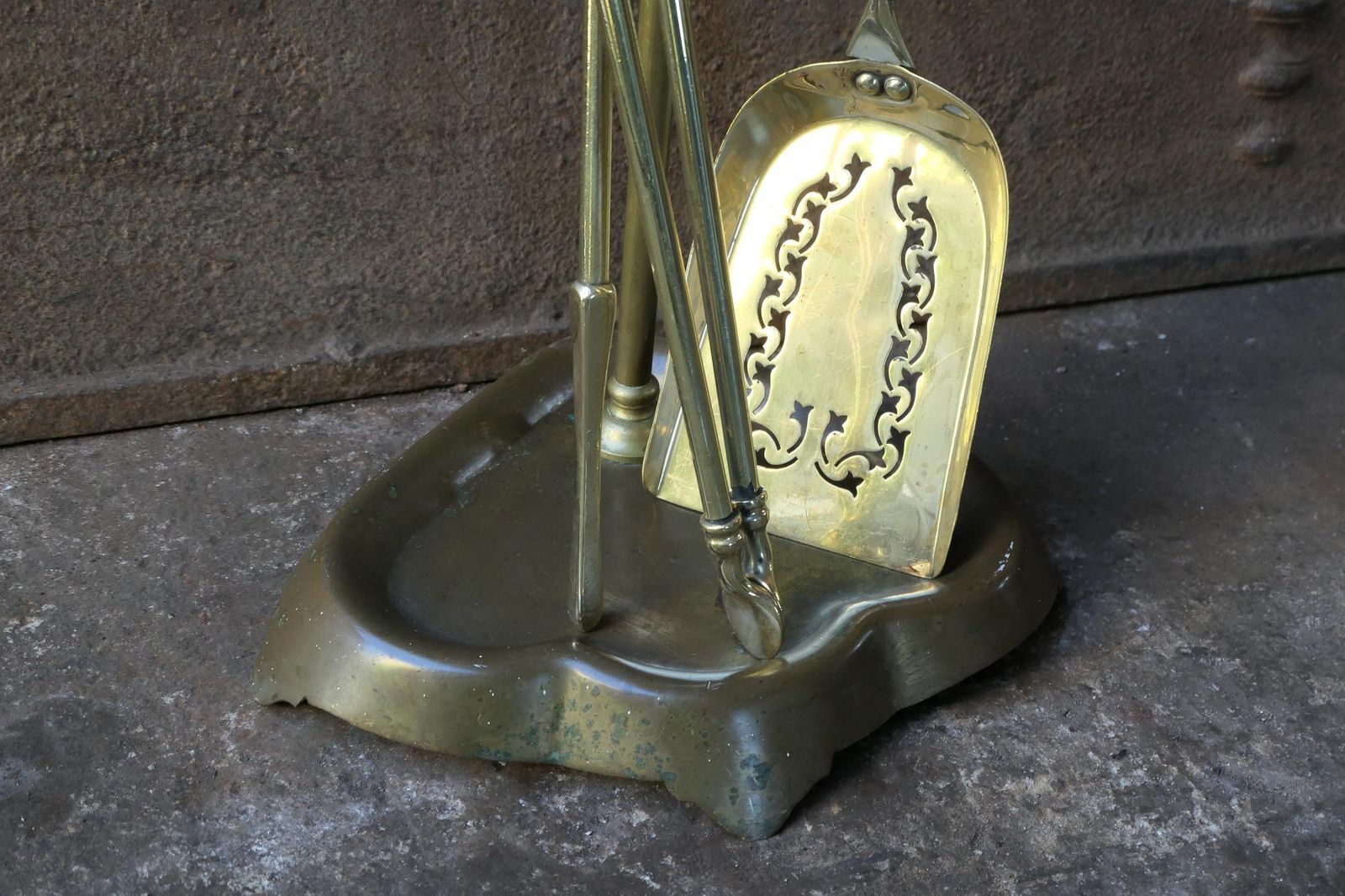 Home Fixtures Antique French Fireplace Tools Or Fire Tools, 19th Century photo