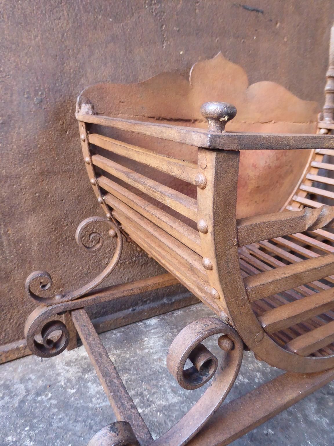 English Victorian Style Fireplace Grate, Fire Grate photo vinterior