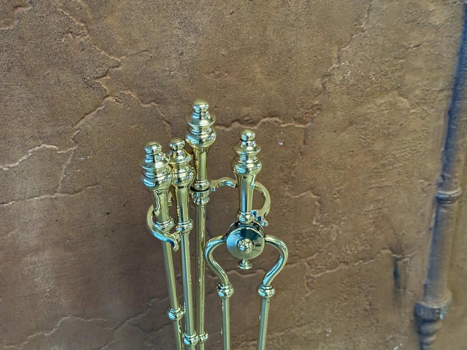 English Victorian Fireplace Tools Or Companion Set, 19th Century photo buy