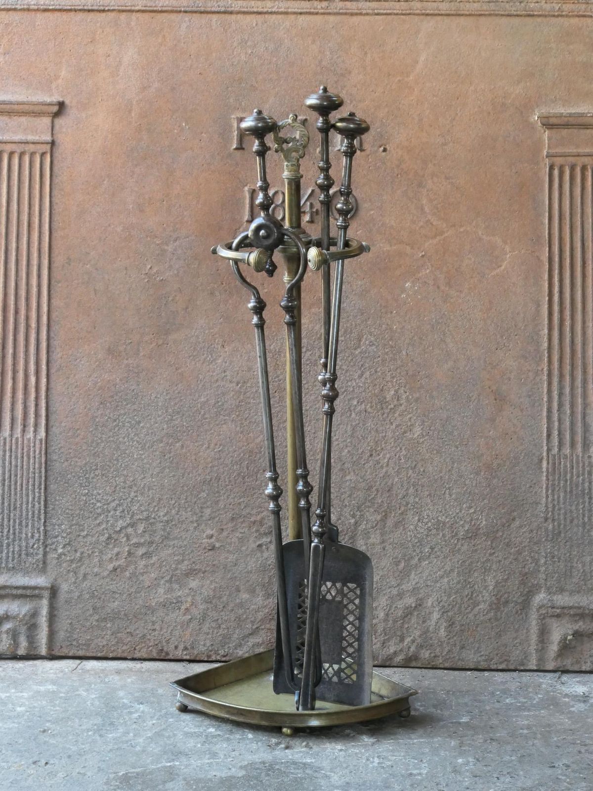 18th   19th C. English Georgian Fireplace Poker Set photo Home Fixtures