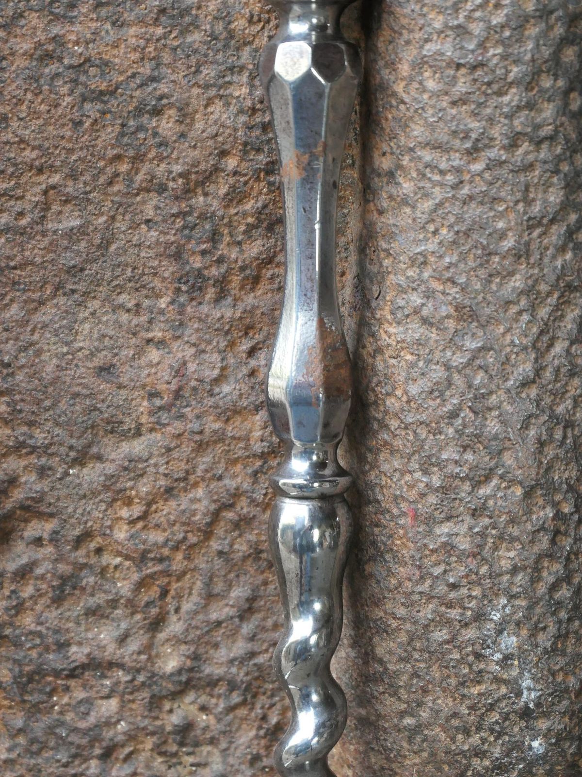 photo furniture 18th   19th C. English Georgian Polished Steel Fire Irons