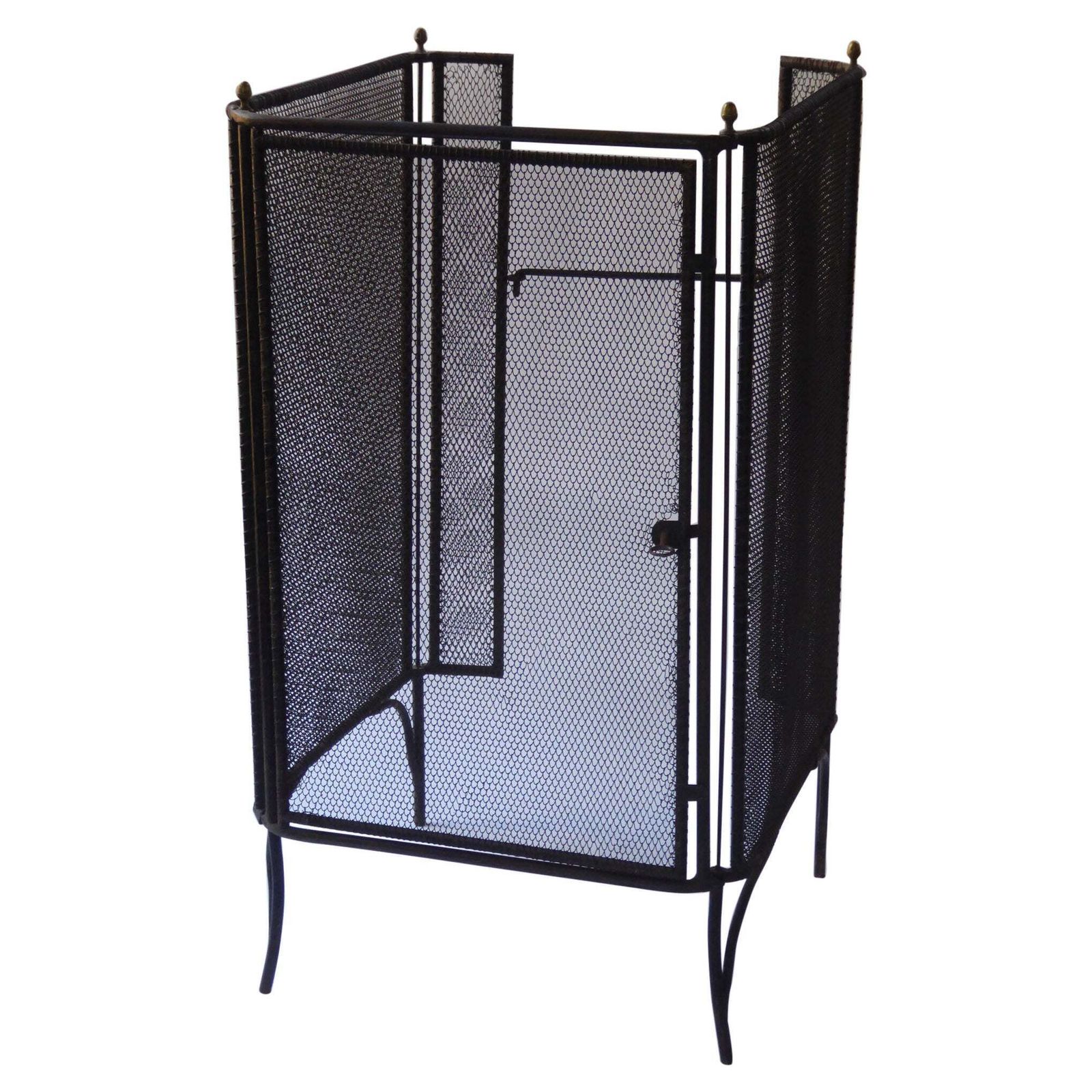 Antique French Napoleon III Fireplace Screen Or Fire Screen, 19th Century