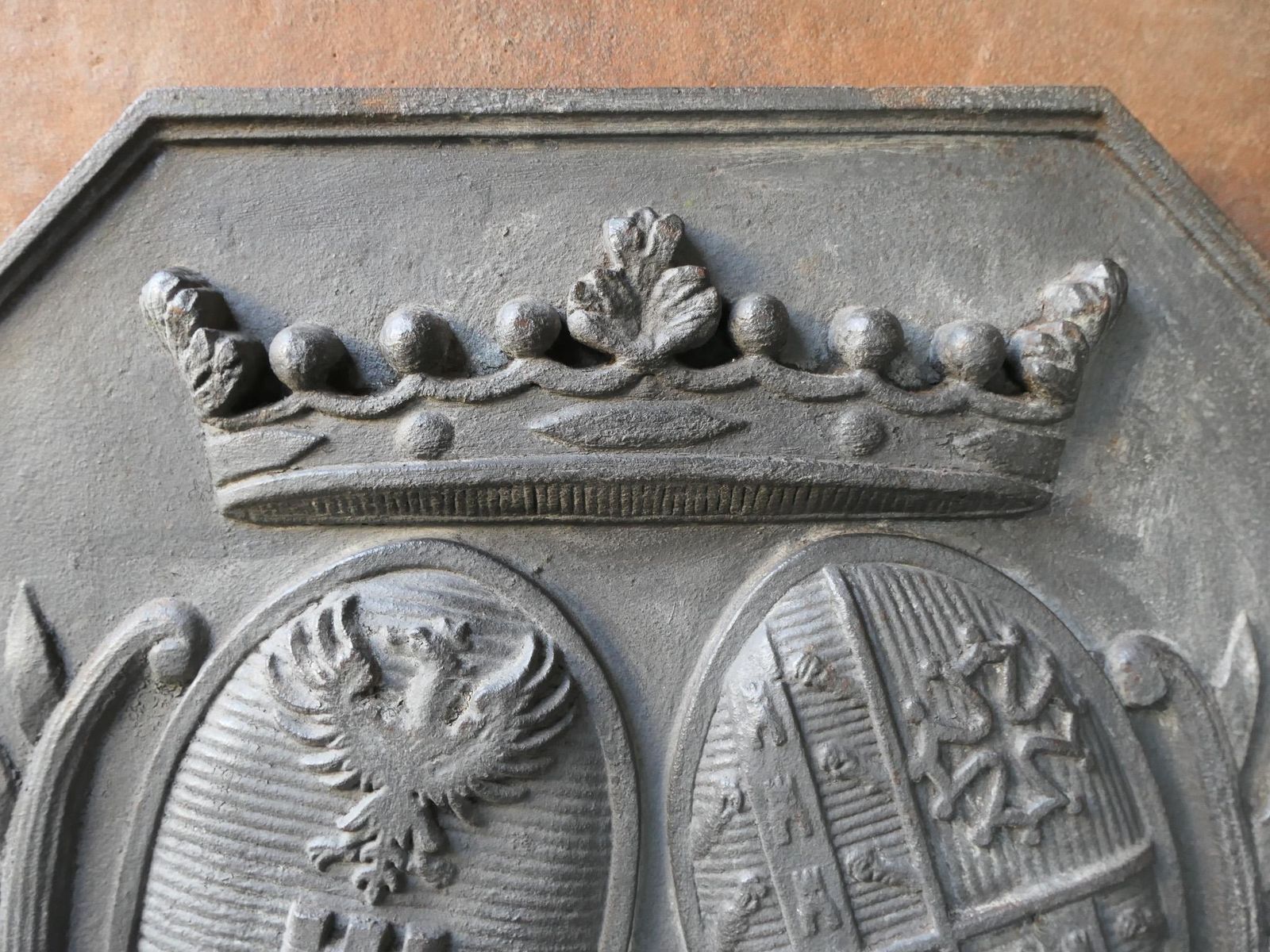 French Louis XIV Style 'Arms Of France' Fireback / Backsplash photo buy