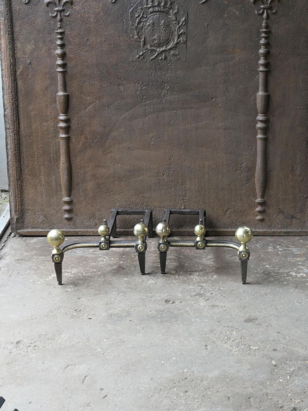 19th Century Dutch Victorian Fireplace Grate Or Fire Basket photo furniture