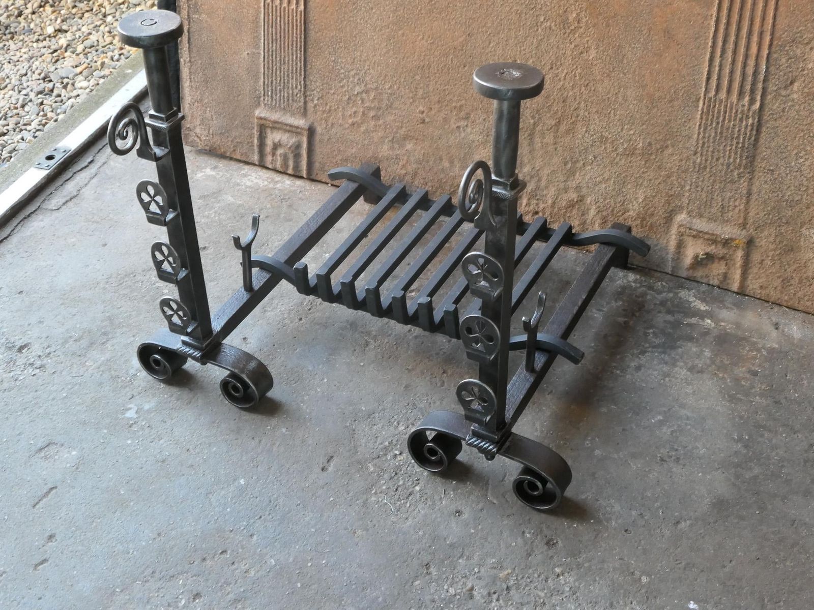 photo for sale French Neoclassical  Period Fireplace Grate Or Fire Basket, 18th   19th Century