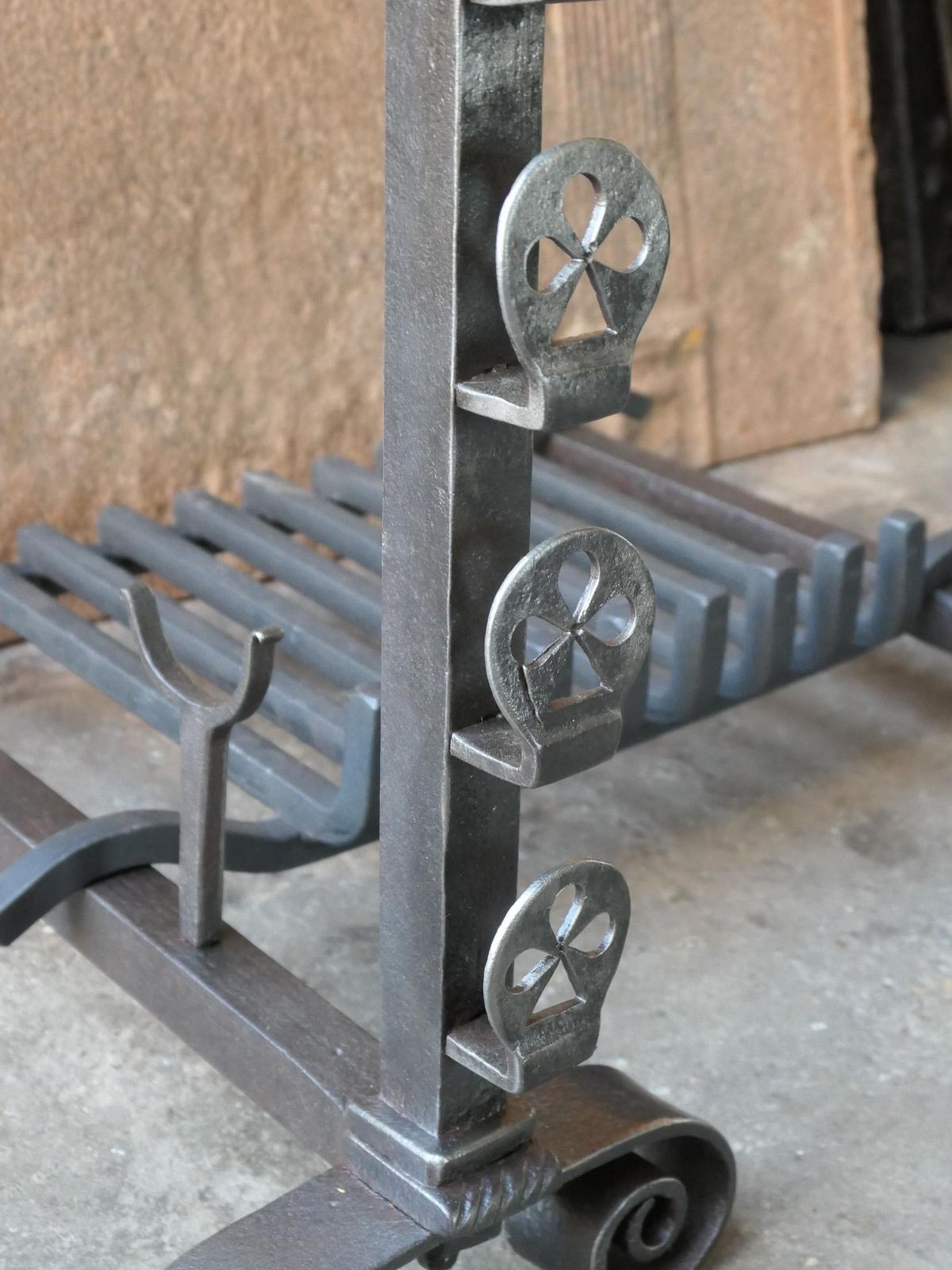 photo buy French Neoclassical  Period Fireplace Grate Or Fire Basket, 18th   19th Century
