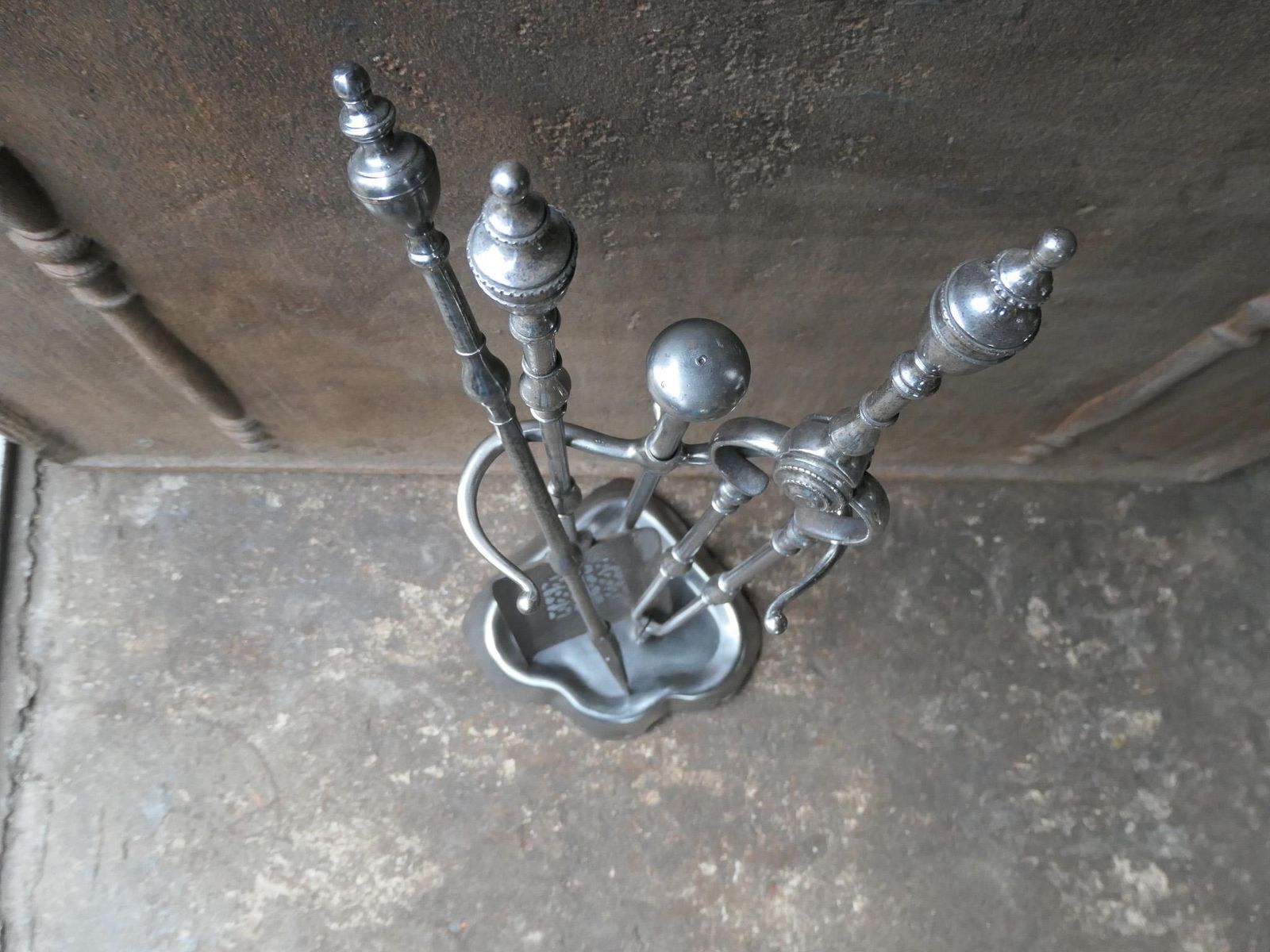 photo for sale Antique English Georgian Fireplace Tools Or Fire Tools, 18th   19th Century
