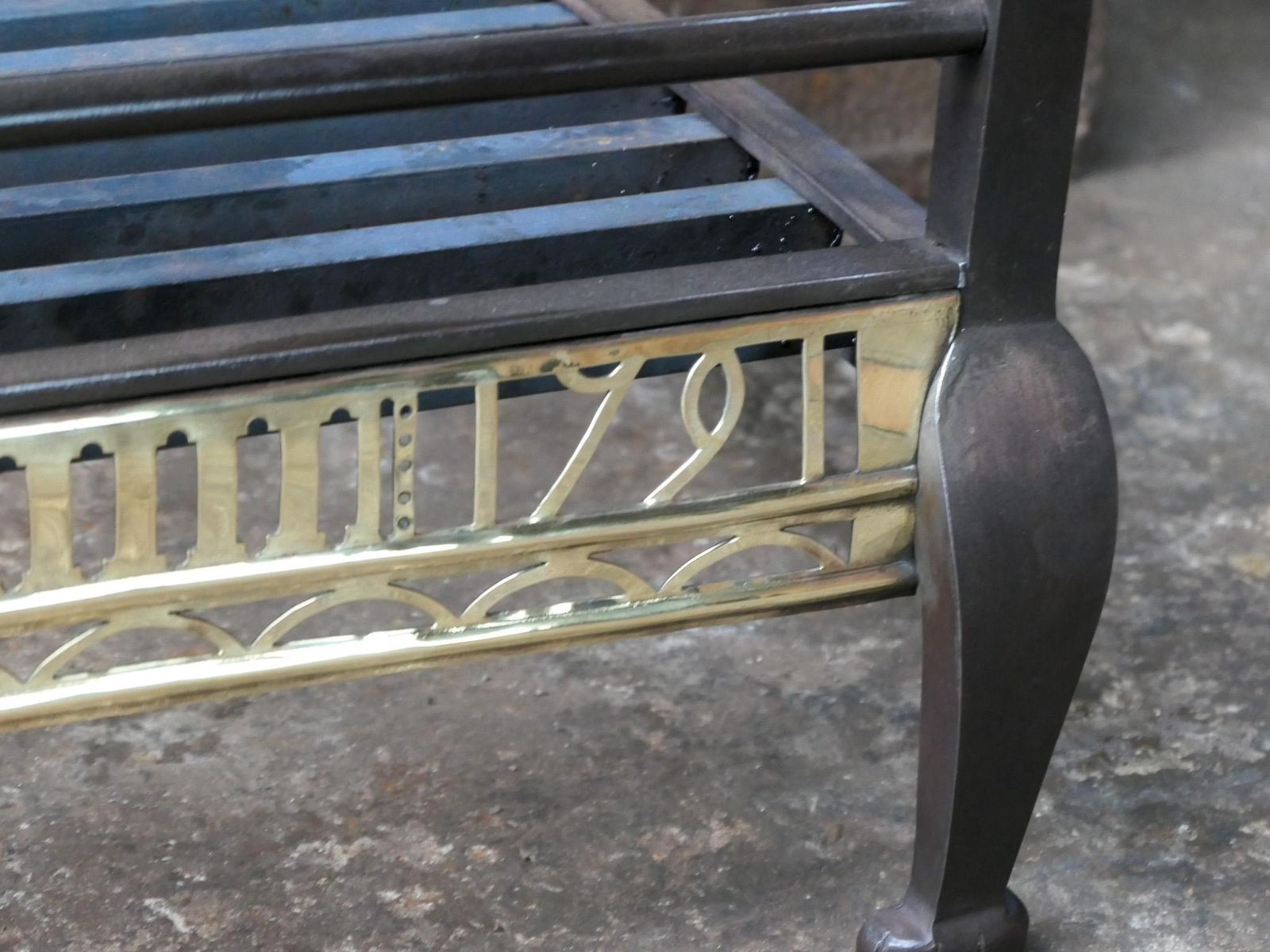 photo furniture Unique 18th Century Dutch Georgian Fireplace Grate Or Fire Grate
