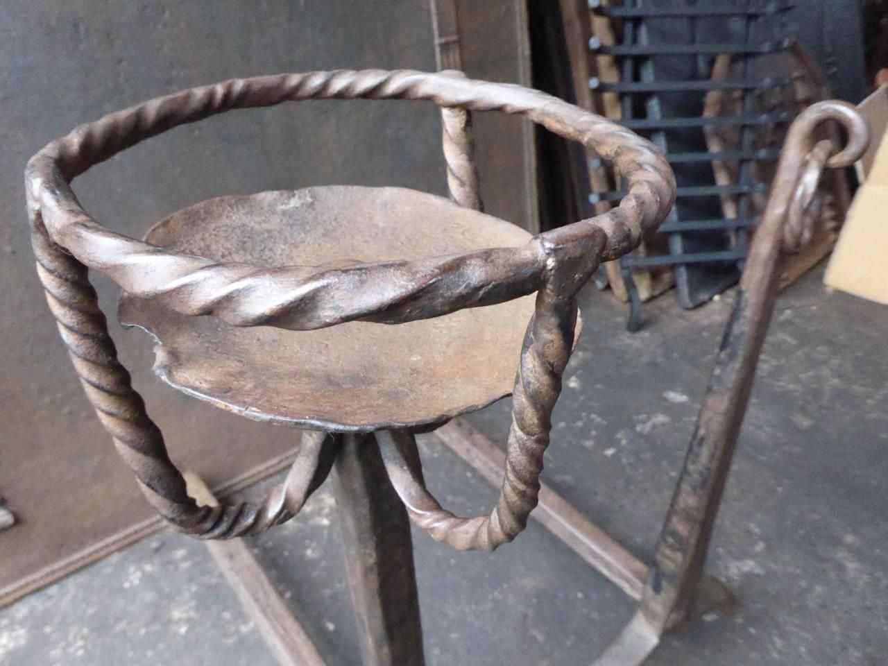 17th 18th Century Gothic Firedogs Or Andirons photo Home Fixtures