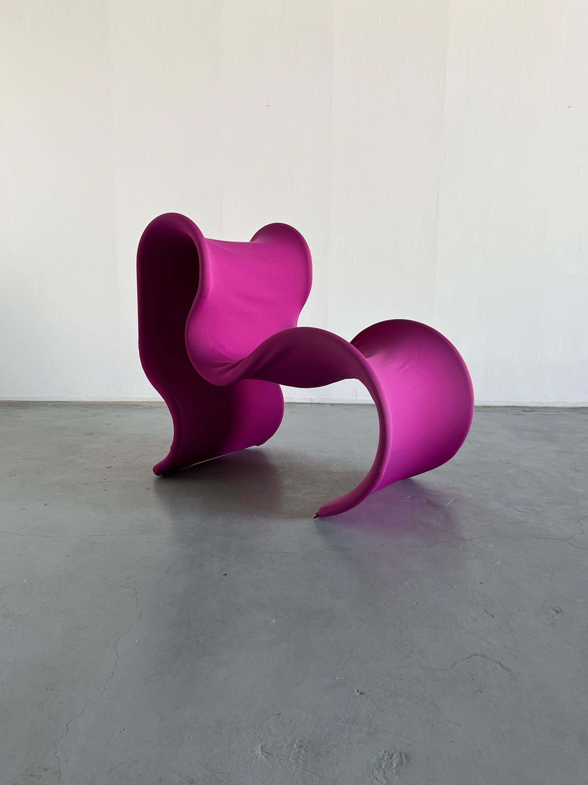 Large Fiocco Armchair By Gianni Pareschi For Busnelli In Pink, 1970s photo furniture