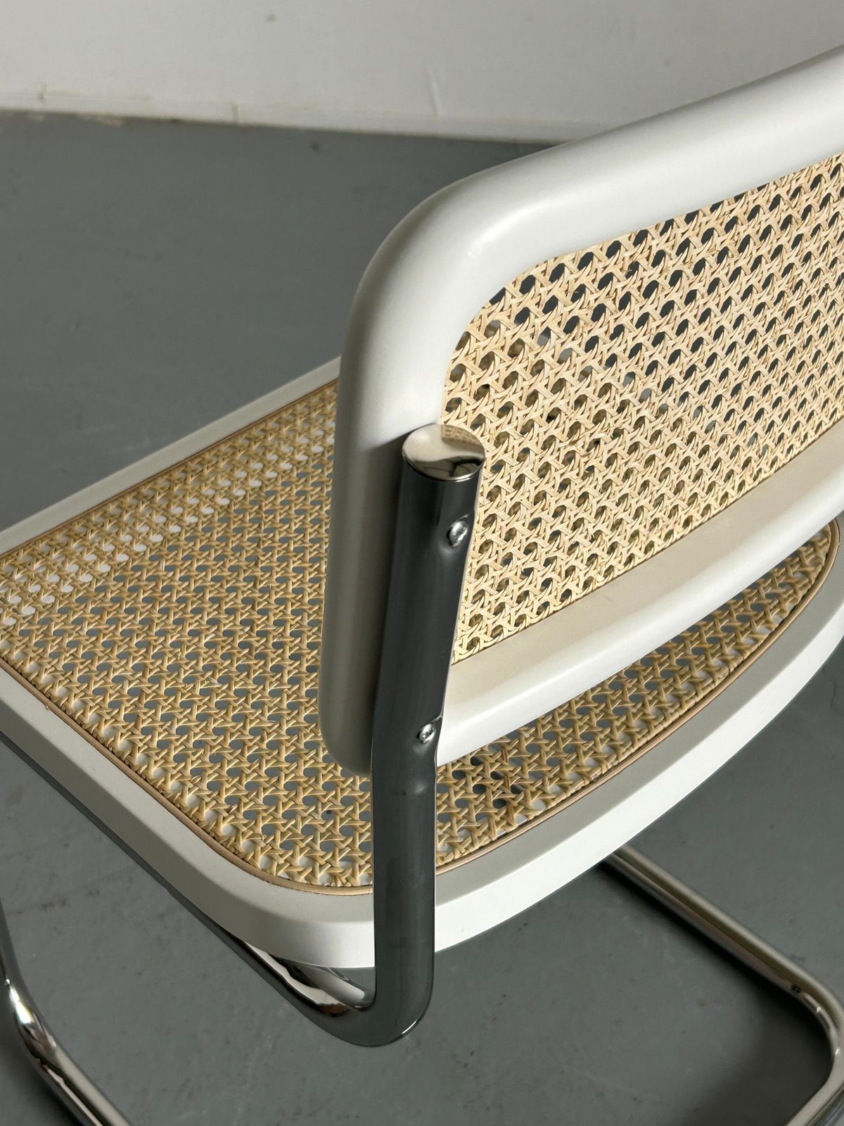 1 Of 12 Vintage Cesca Mid Century Cantilever Chair, Marcel Breuer B32 Design photo vintage