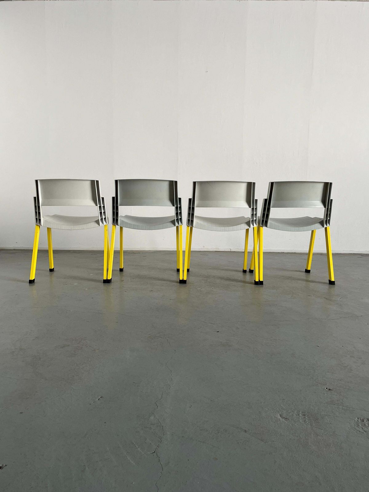 Set Of 4 Postmodern 'City' Chairs By Paolo Orlandini And Roberto Lucci For Lamm photo 1024.0
