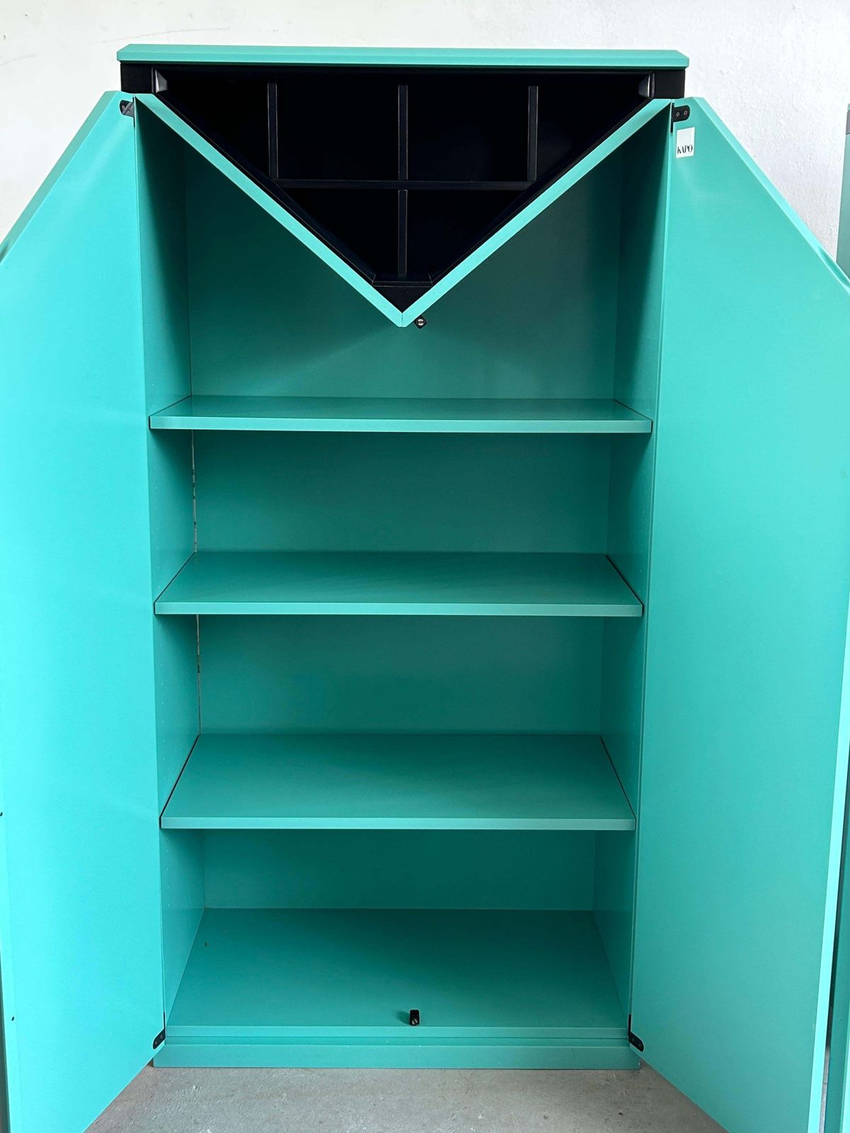 photo furniture Pair Of Postmodern Memphis Style Bar Cabinets By Kapo Möbelwerkstätte, 1980s