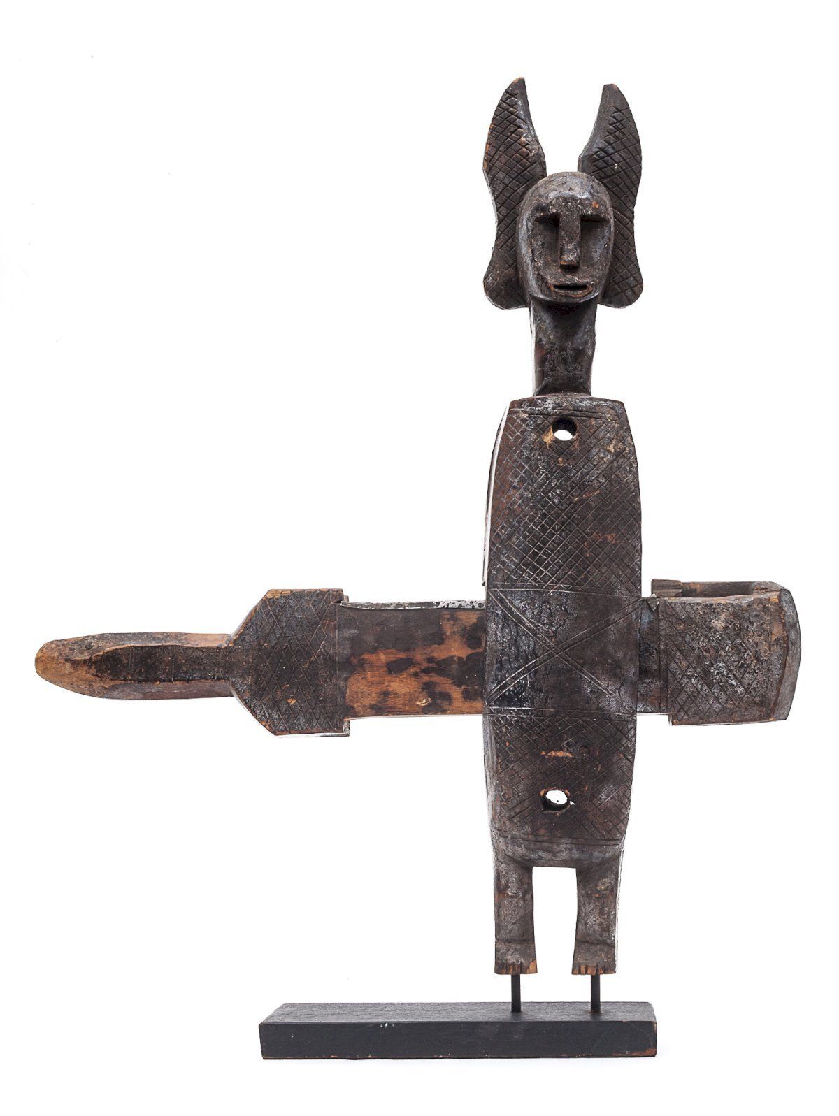 Dogon Attic Lock, 1930s, Vintage photo vintage