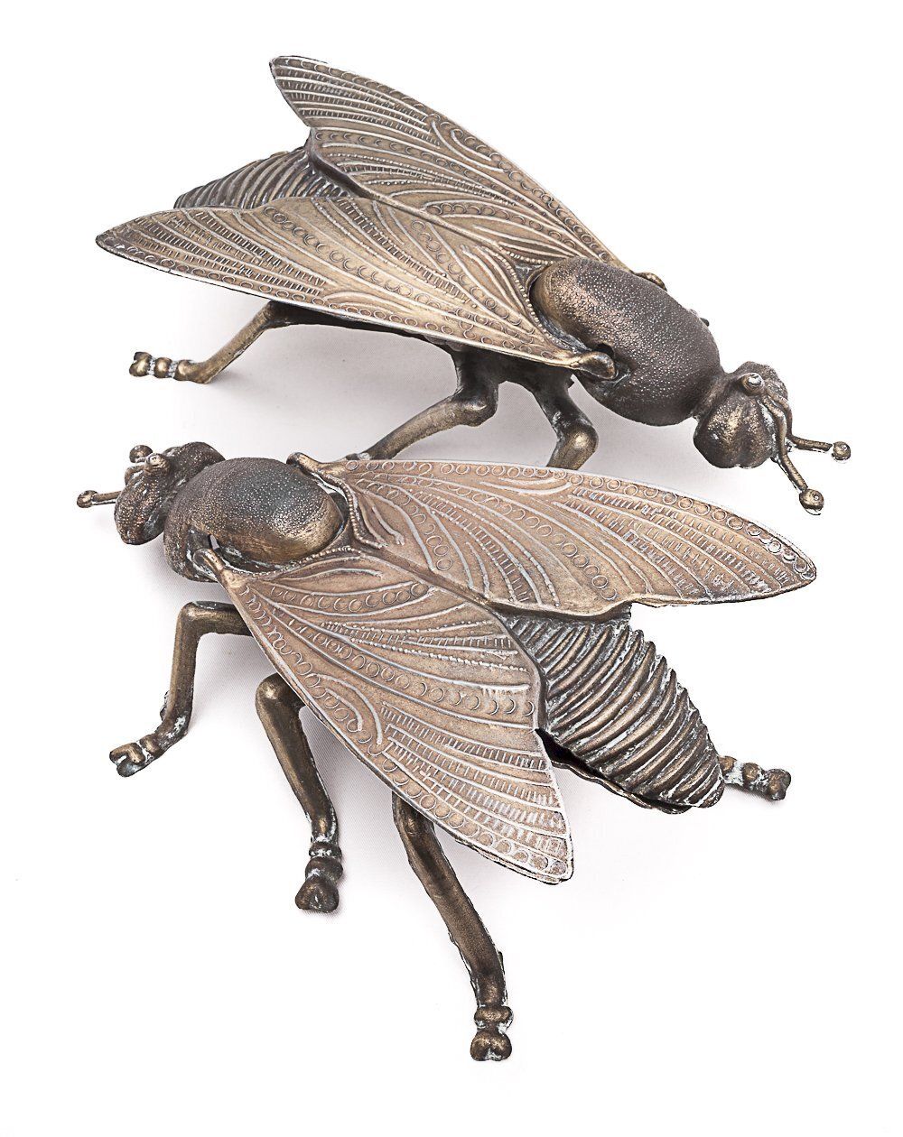Pair Of Fly Ashtrays, 1930s, Vintage