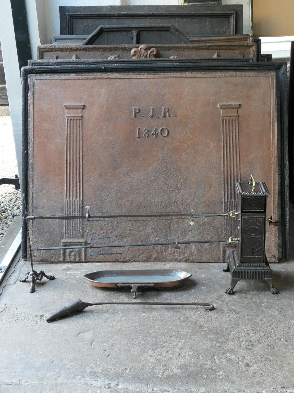 18th 19th Century French Napoleon III Clockwork Roasting Jack photo furniture