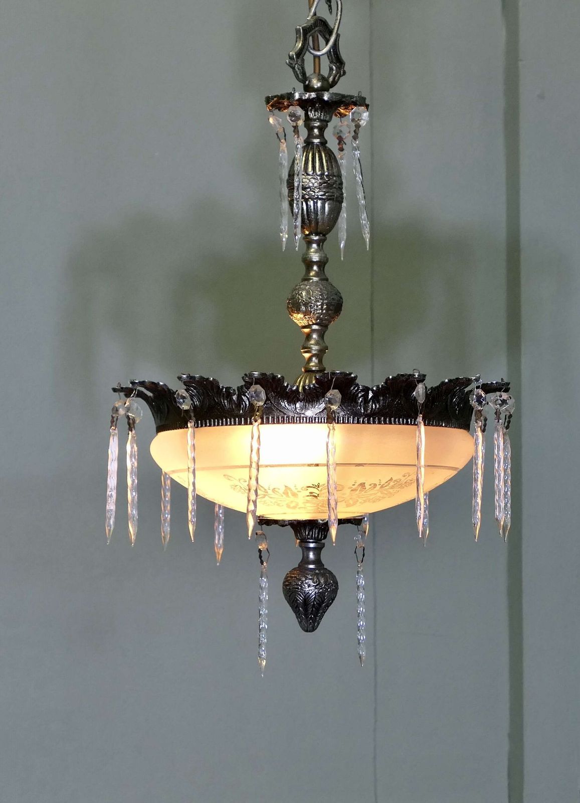 French Crystal Chandelier photo for sale