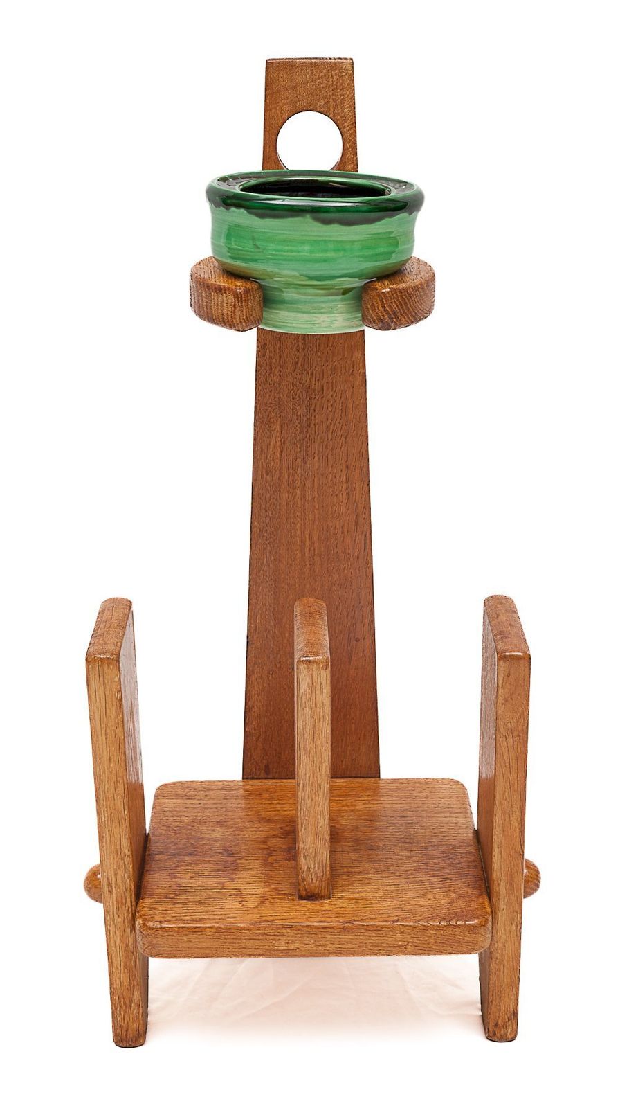 Magazine Rack Ashtray Holder By Guillerme And Chambron photo for sale