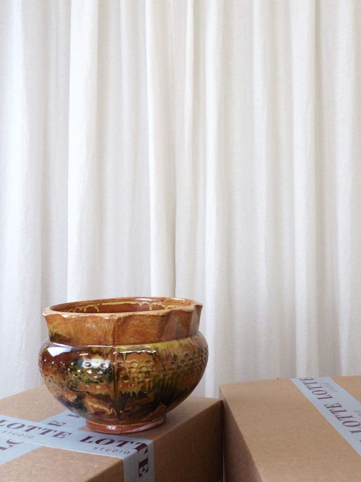 French Terracotta Decorative Planter