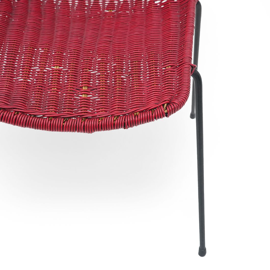 4 “Basket” Chairs By Gian Franco Legler, 1950s photo furniture