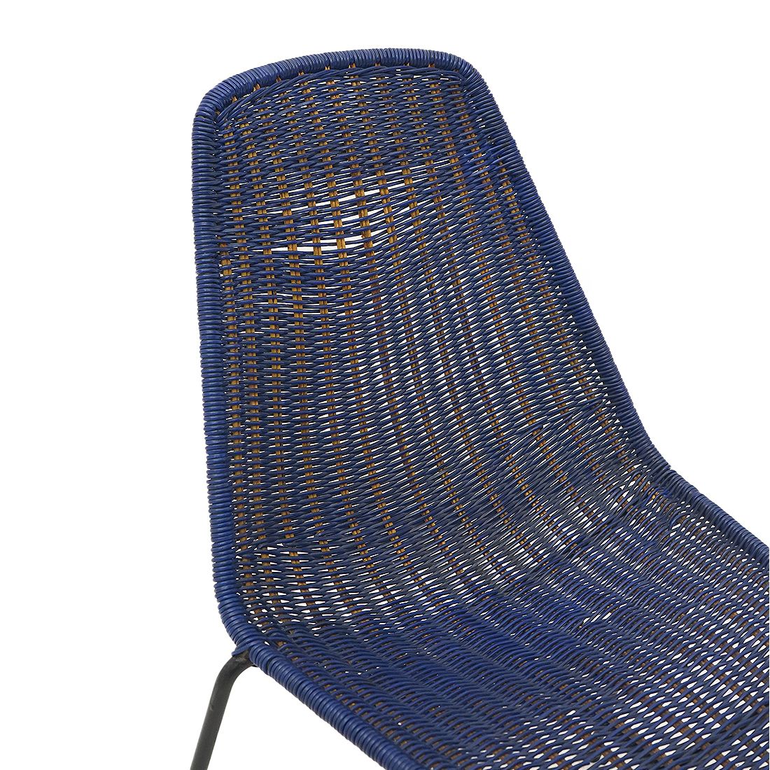 750.0 4 “Basket” Chairs By Gian Franco Legler, 1950s photo