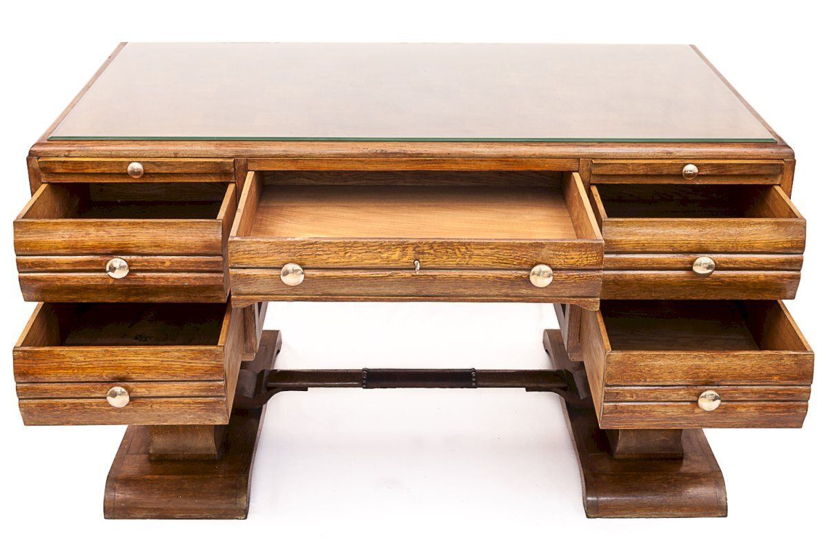 Charles Dudouyt Art Deco Desk, 1930 photo furniture