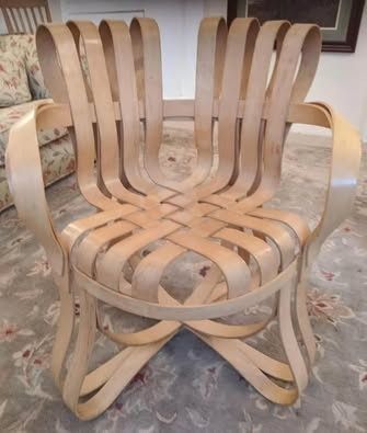 Frank Gehry Cross Hatch Chair