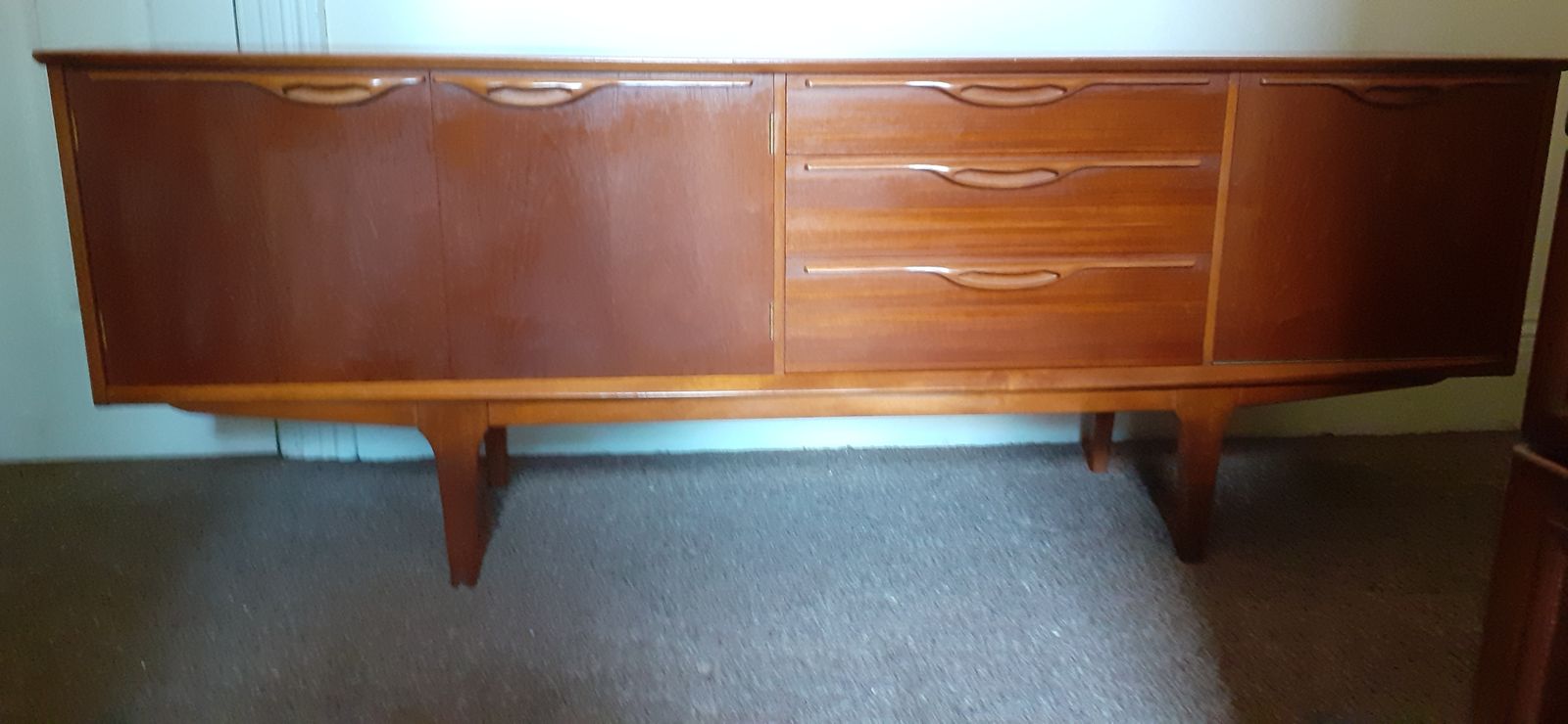 G Plan Teak Low Sideboard Late 1960s photo for sale