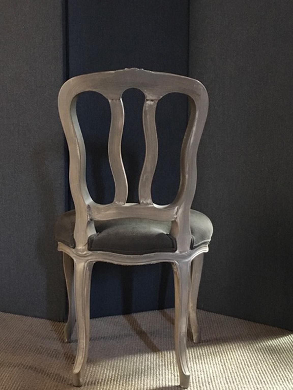 French Provincial Pair Of Wooden Chairs photo buy