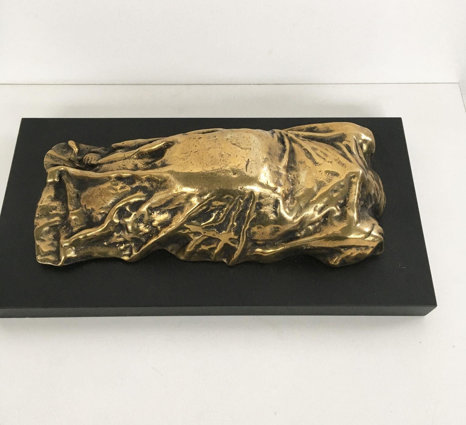 Sculpture abstraite en bronze, Italie, 1980, par Furio Giovannacci - Indianapolis photo for sale