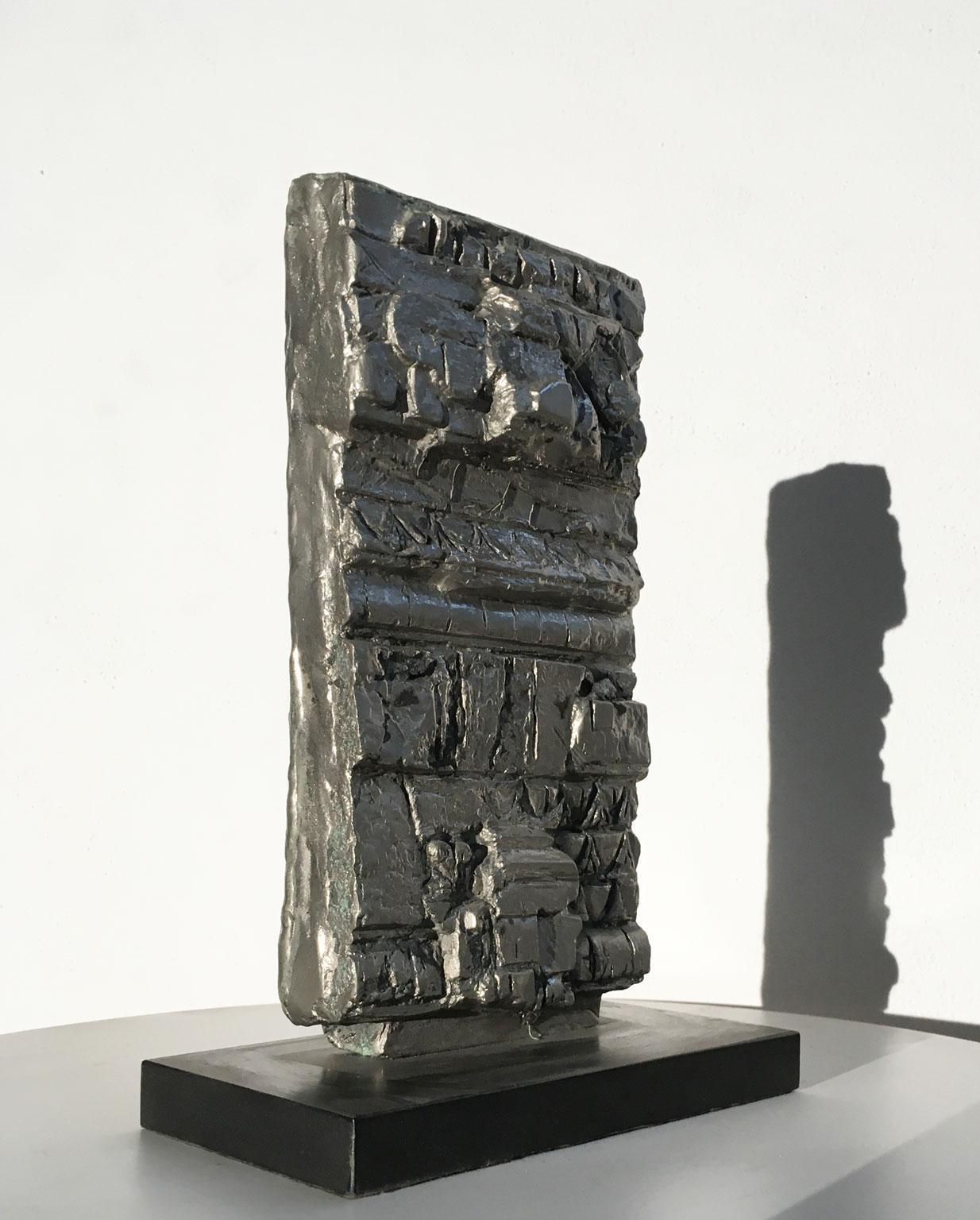 1985 Italy Bronze Abstract Sculpture By Edmondo  Cirillo  Front Opus photo buy