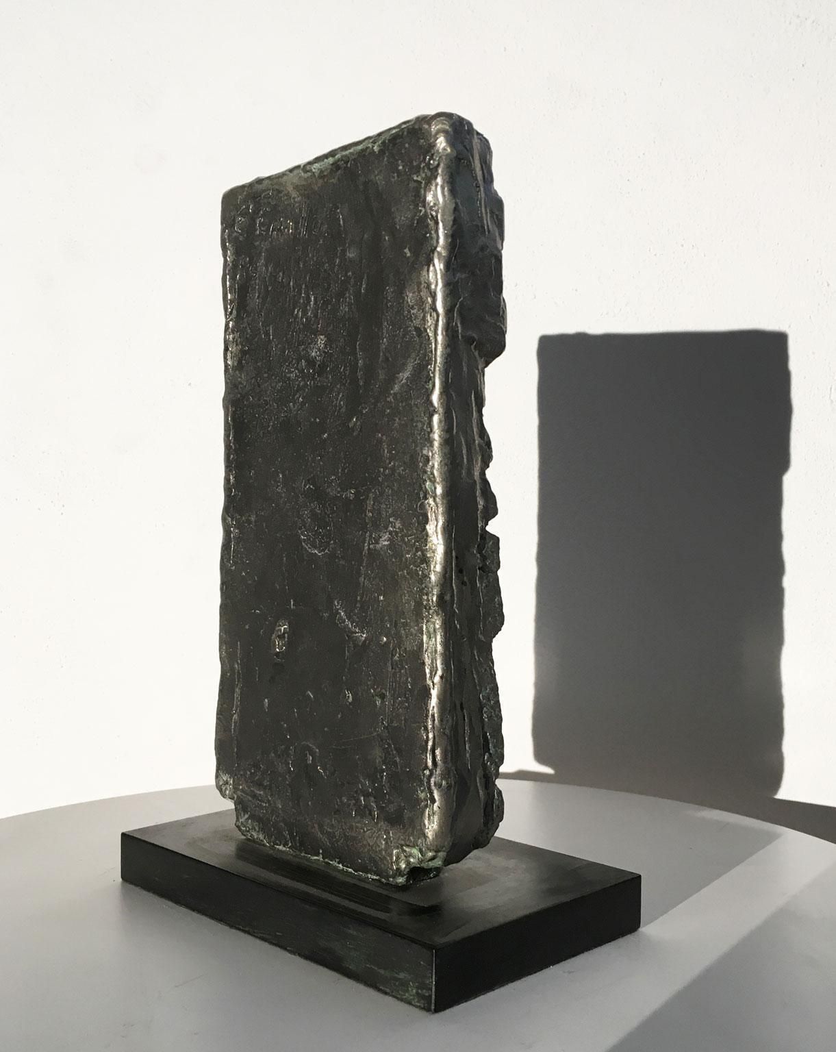 photo for sale 1985 Italy Bronze Abstract Sculpture By Edmondo  Cirillo  Front Opus