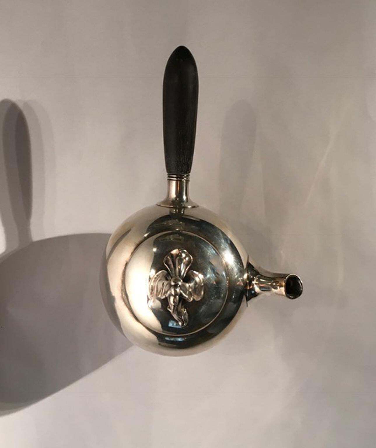 Home Decor Ghoram Early 20th Century New York Sterling Silver Chocolate Pot photo