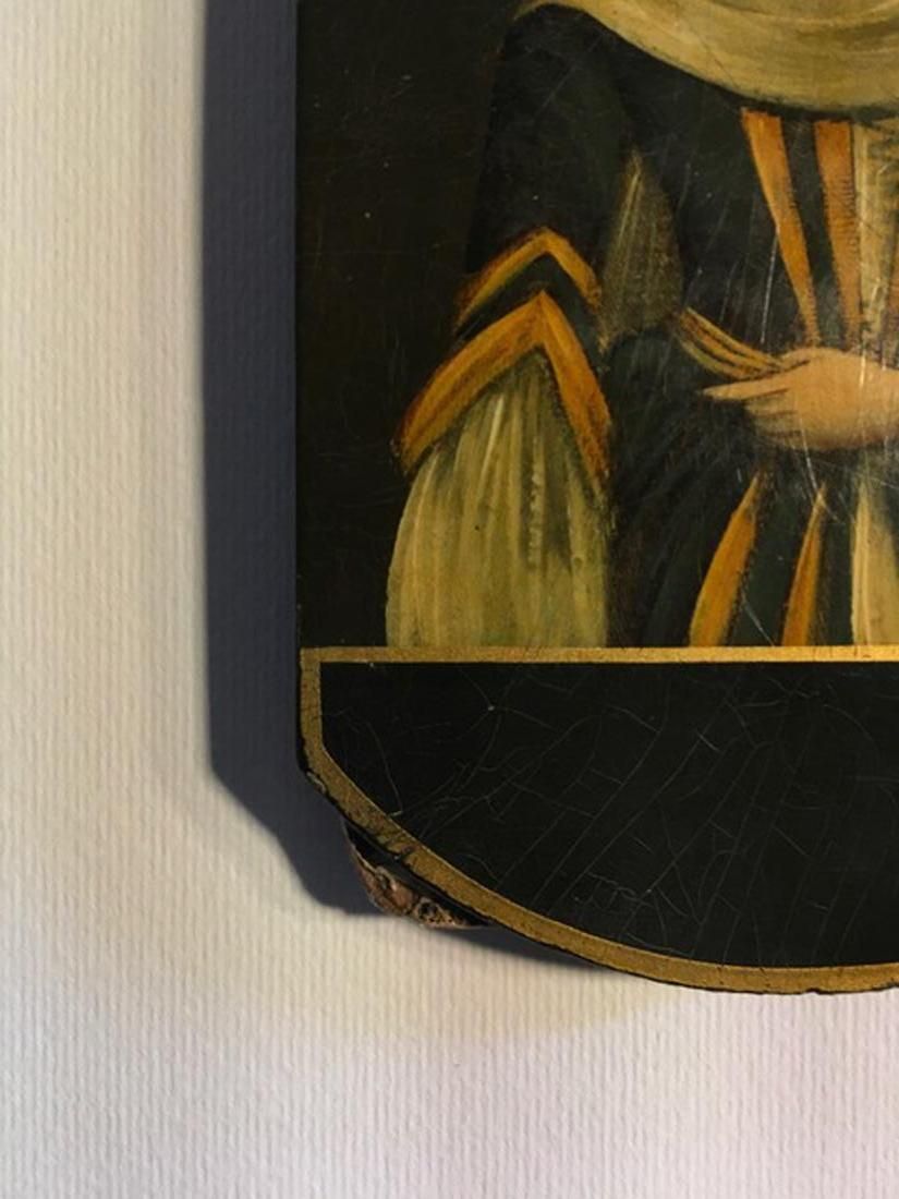 Mid 18th Century Decorative Lacquered Wooden Tobacco Snuff Box Black photo Home Decor