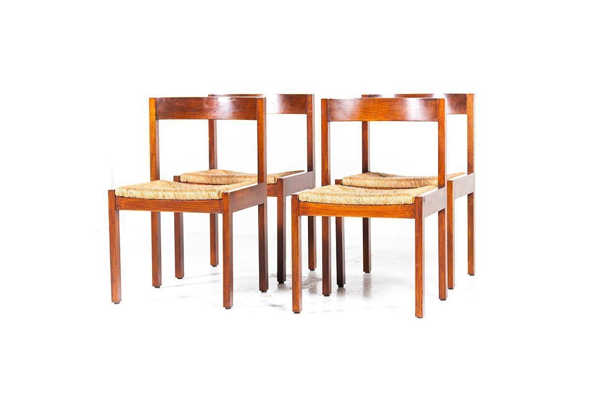 Modernist Dining Chairs By Martin Visser For ´T Spectrum, 1960s, Set Of 4 photo 1038.0
