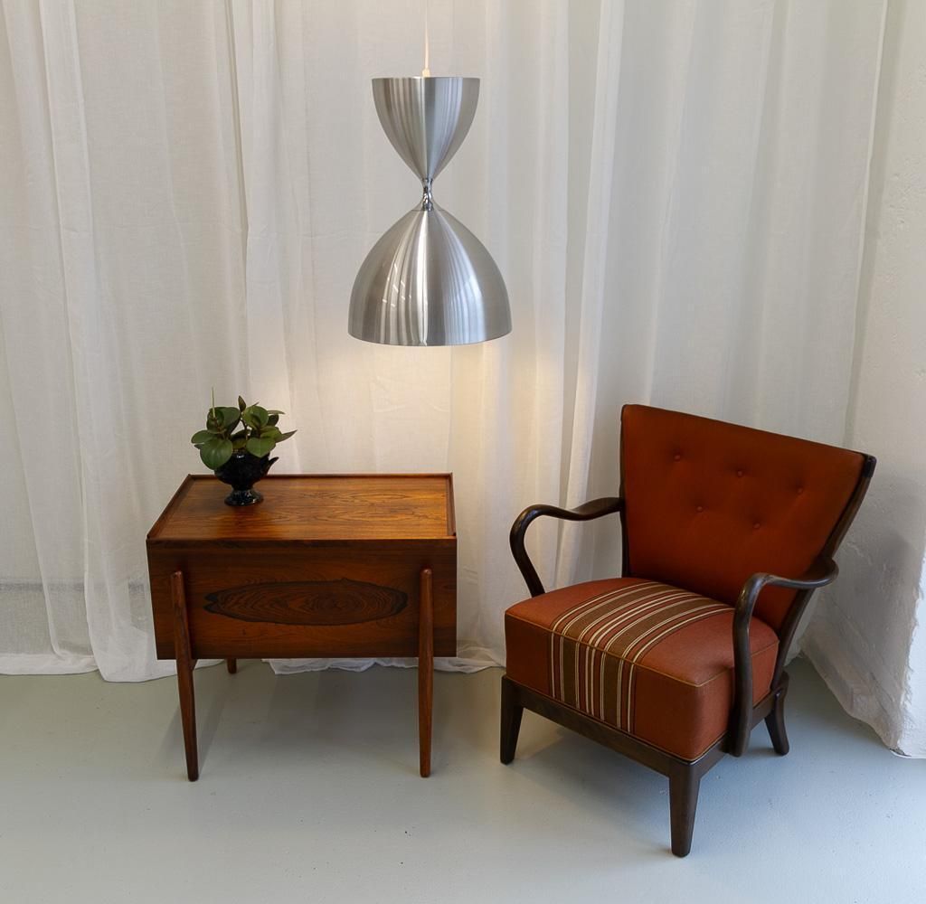 photo vintage Vintage Danish Vega Pendant By Jo Hammerborg For Fog & Mørup, 1960s.