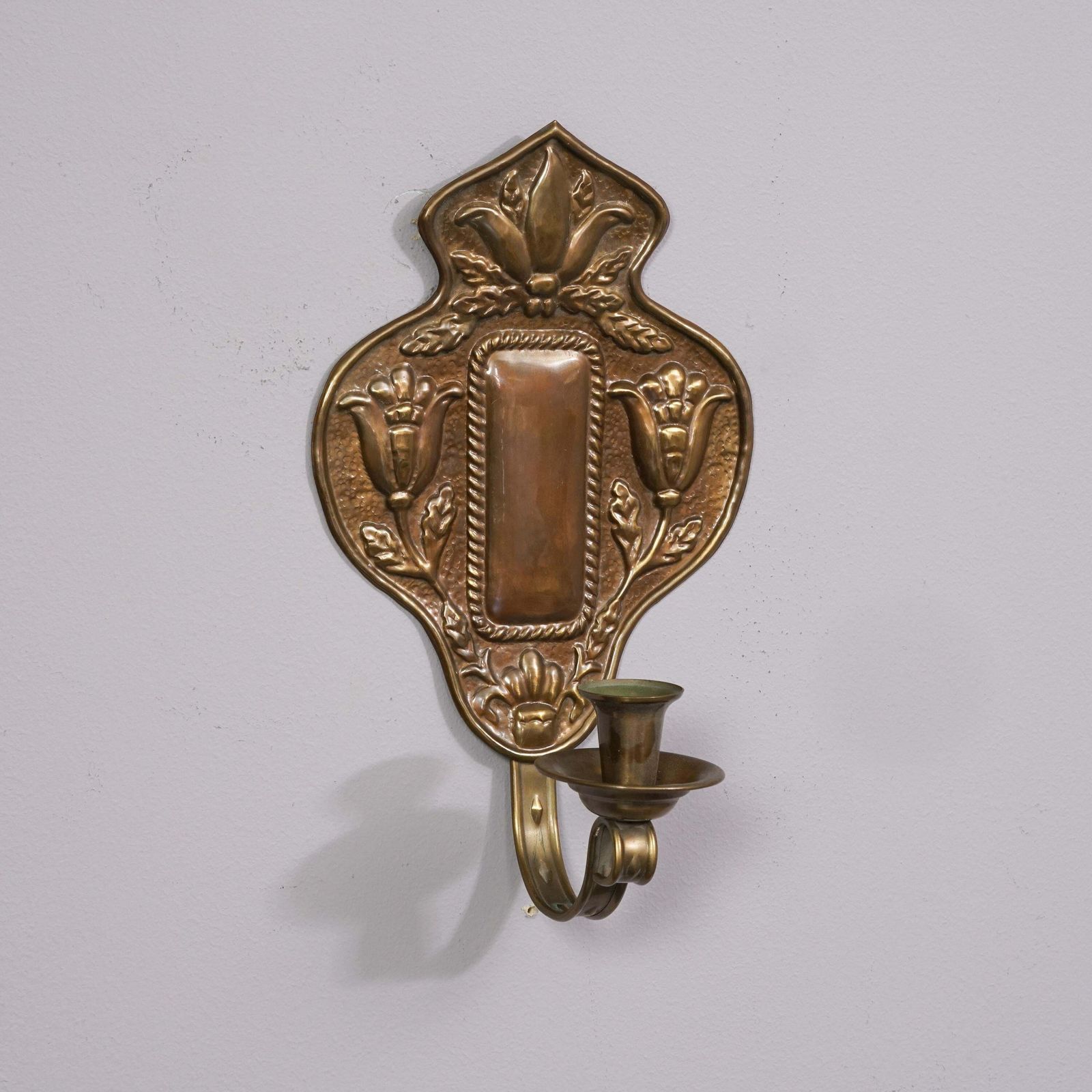 Finnish Brass Candle Sconce Model 1100 By Taidetakomo Hakkarainen, 1920s/1930s photo furniture