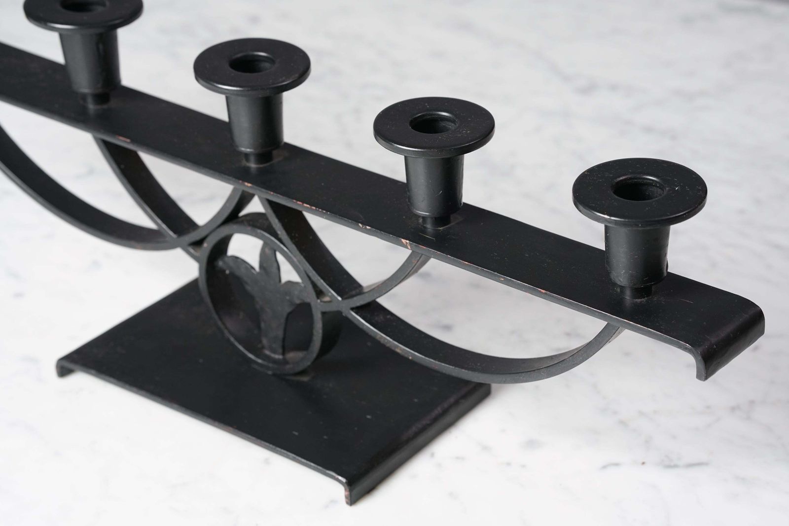 Iron Candelabra By Taidetakomo Hakkarainen, Early 1900s, Finland photo Home Decor