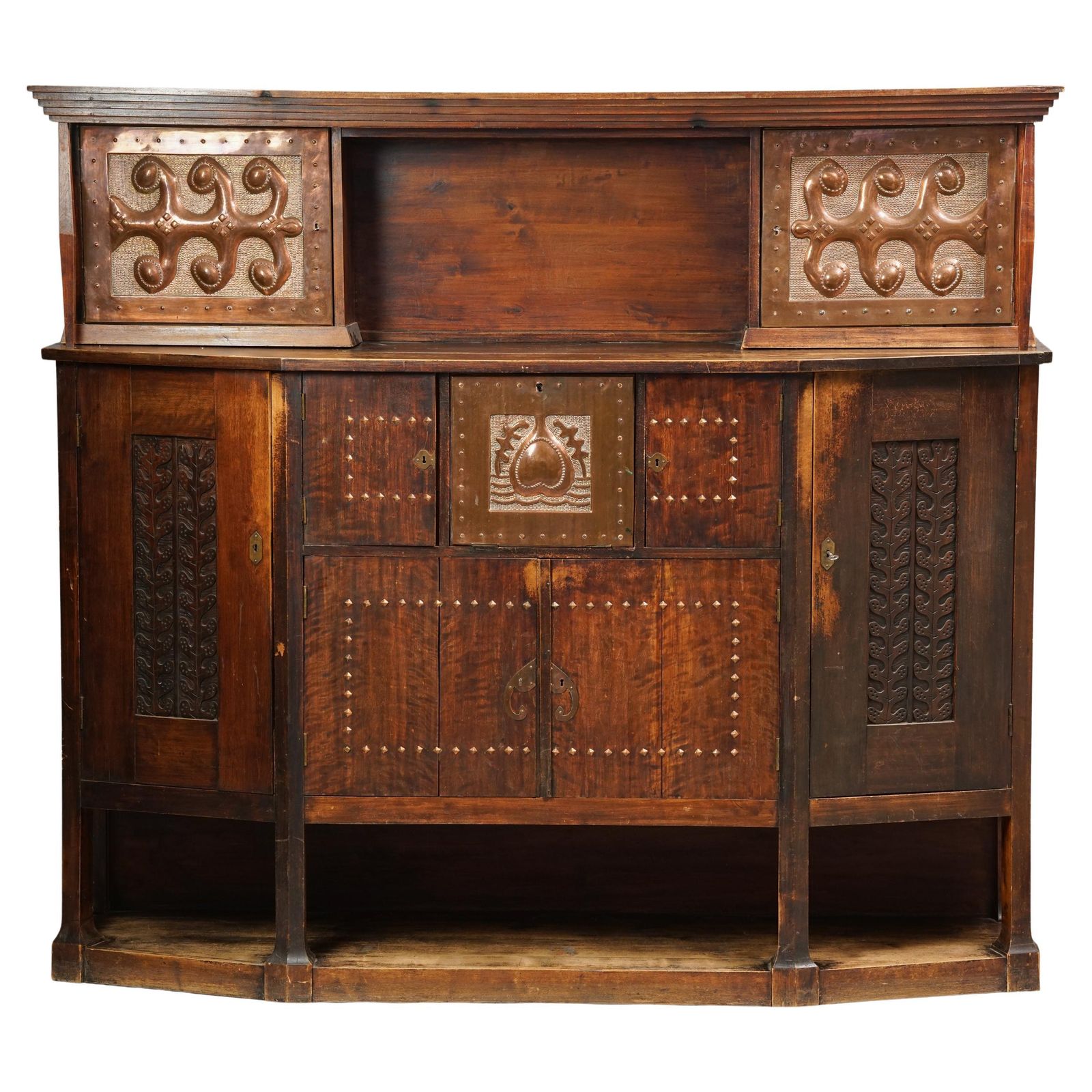 Exceedingly Rare Jugend Cabinet By Eliel Saarinen, Early 1900s