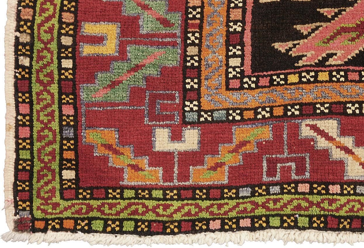 Caucasian Rug With Signature, Ca. 1940 photo furniture