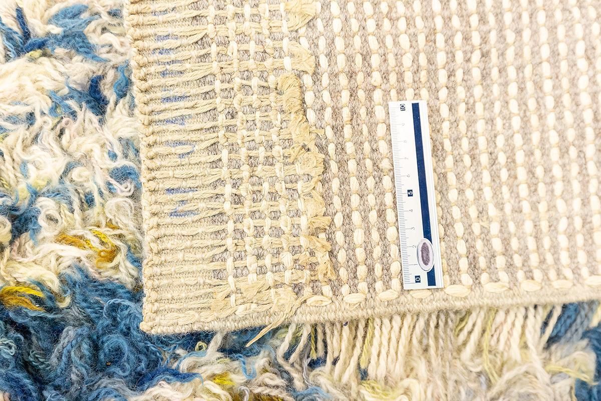 Rya Rug Shaggy Abstract Design photo vintage