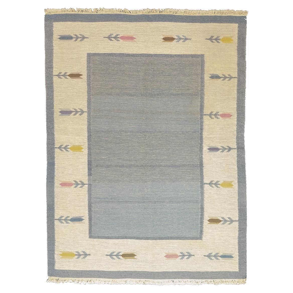 Scandinavian Rug Rollakan Soft Color Palette