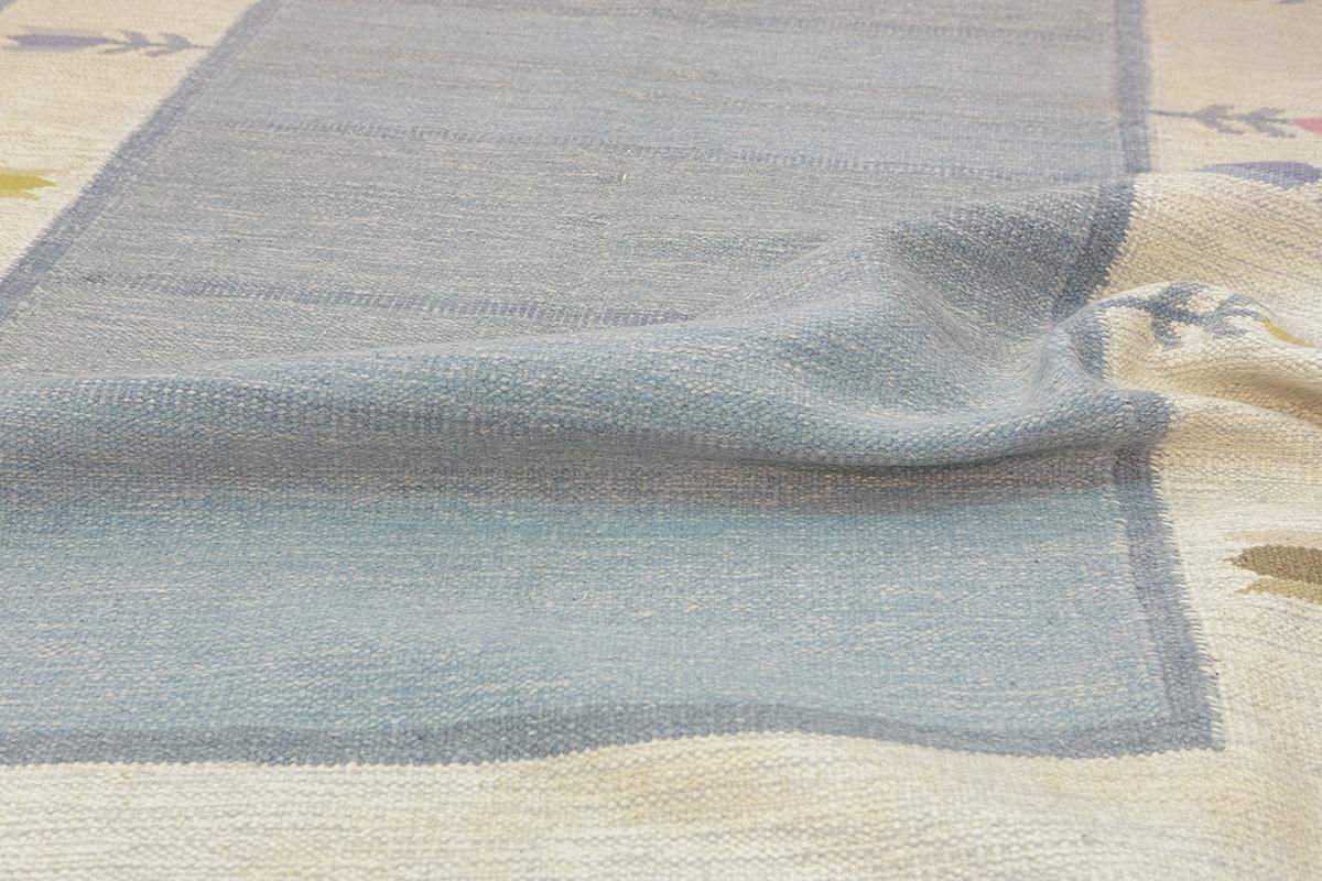 Scandinavian Rug Rollakan Soft Color Palette photo vinterior